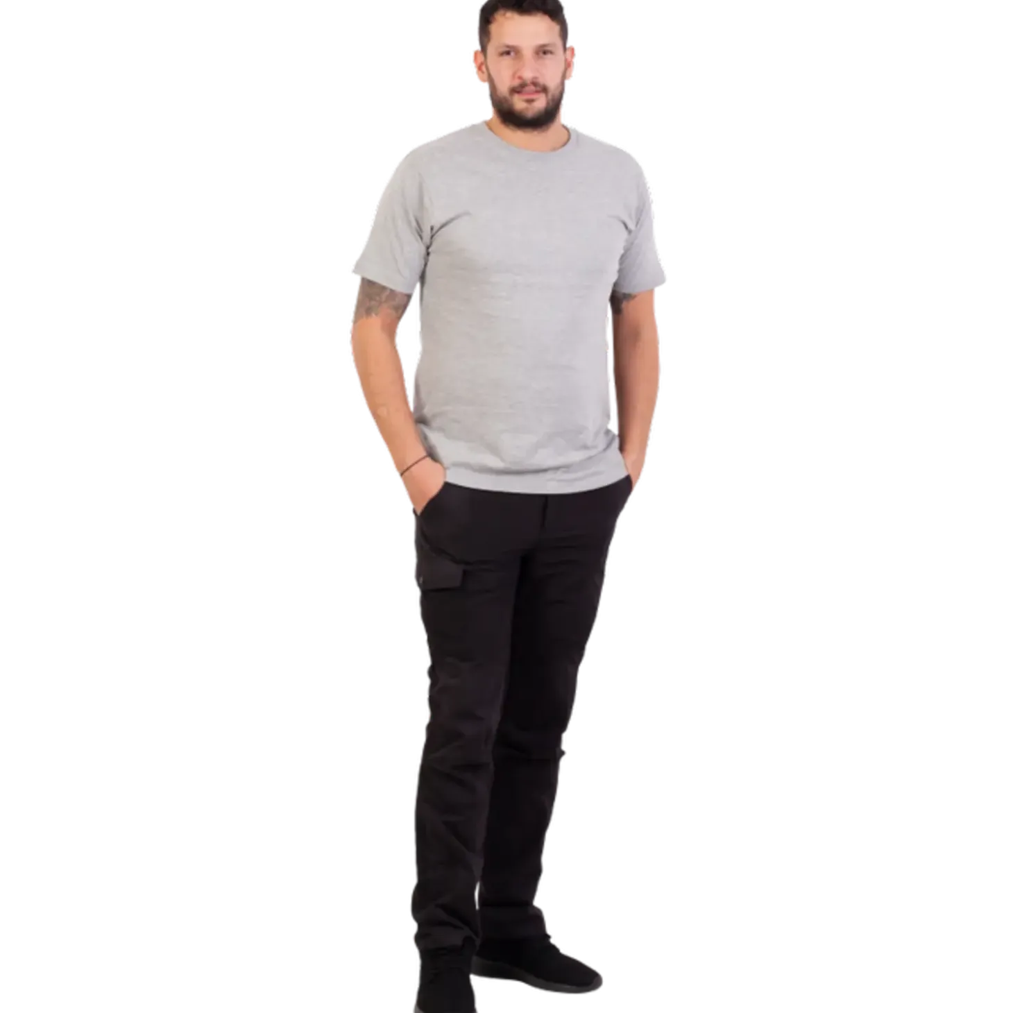 KPH Goss t-shirt str. S melange