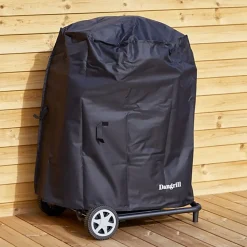 Kuglegrill grillbetræk sort, Ø57 cm