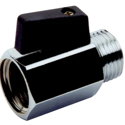 Kuglehane 1/2" m/greb krom