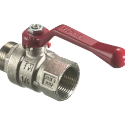 Kuglehane m/langt greb muffe/nippel 3/4"