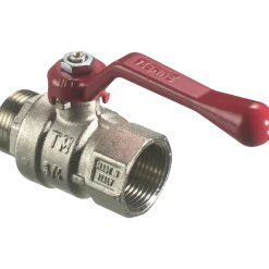 Kuglehane m/langt greb muffe/nippel 1/2"