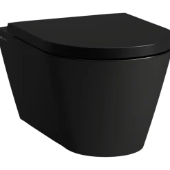 Laufen Kartell væghængt toilet Glossy sort