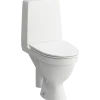 Laufen Kompas toilet m/åben S-lås hvid