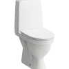 Laufen Kompas toilet m/skjult S-lås hvid