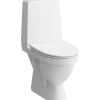 Laufen Kompas toilet t/limning m/skjult S-lås hvid