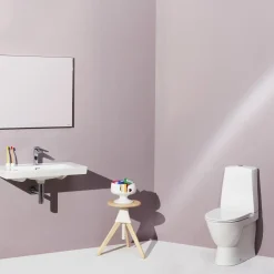 Laufen Pro-N toilet m/skjult P-lås hvid