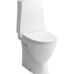 Laufen Pro-N toilet m/skjult S-lås hvid