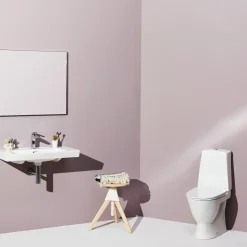 Laufen Pro-N toilet m/skjult S-lås hvid