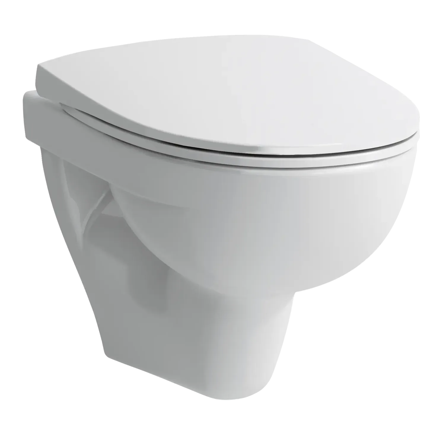Laufen Pro-N væghængt toilet hvid