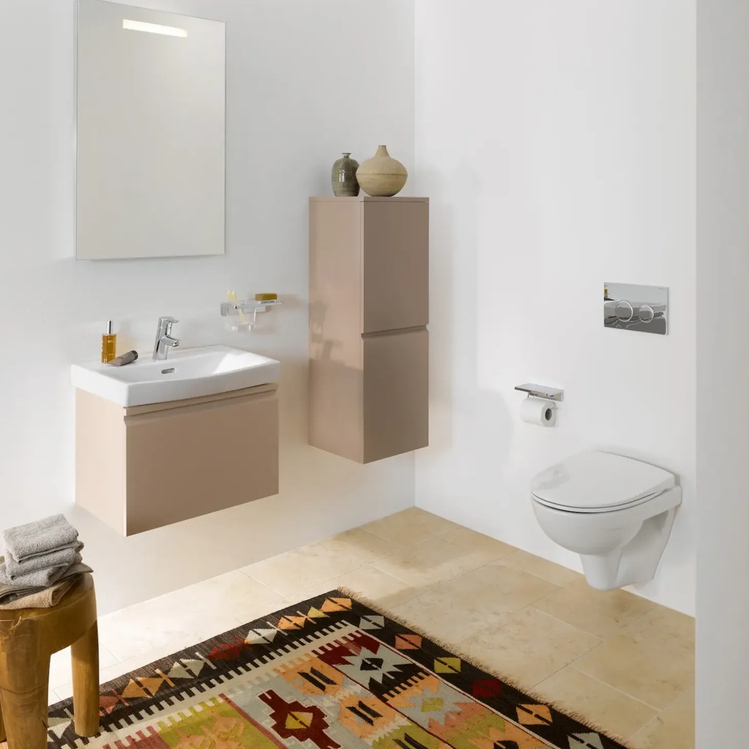 Laufen Pro-N væghængt toilet hvid