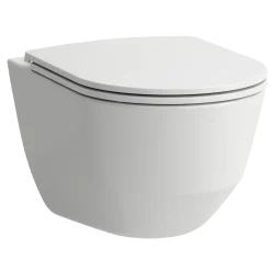 Laufen Pro væghængt toilet inkl. SoftClose toiletsæde hvid