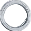 LED. flad 100m H03VVH2-F hvid