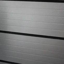 Ledhejseport sort/antracit B2530 x H2140 mm