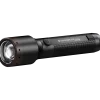 Ledlenser P6R Core lommelygte inkl. 1xgenopladelig batteri sort