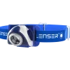 Ledlenser SEO03 pandelampe blå