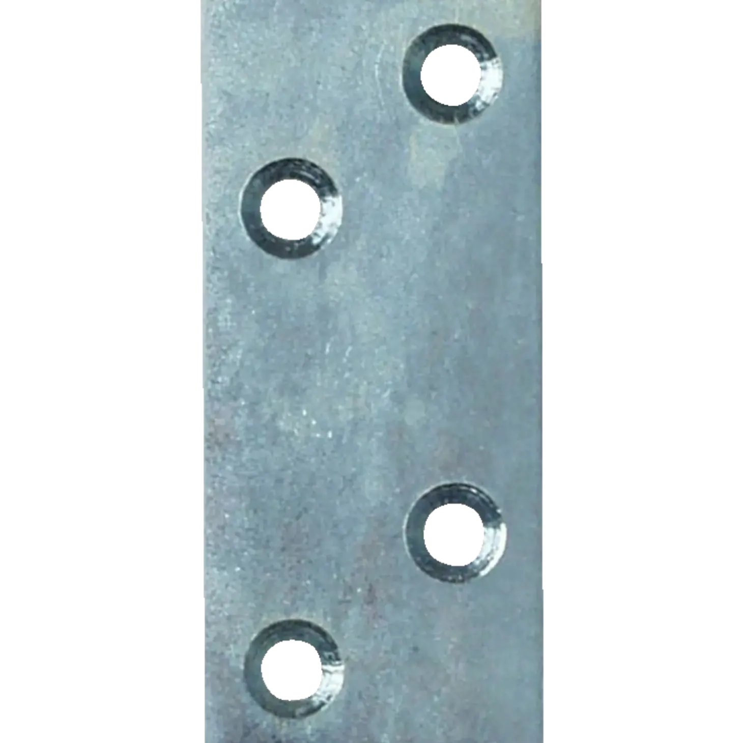 Ligejern 86x38 mm. elforzinket