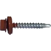 Lindab Coverline selvb. skrue 4,8 x 35 mm teglrød