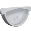Lindab Rainline endebund - 125 mm