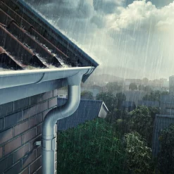 Lindab Rainline halvrund tagrende 125x3000 mm