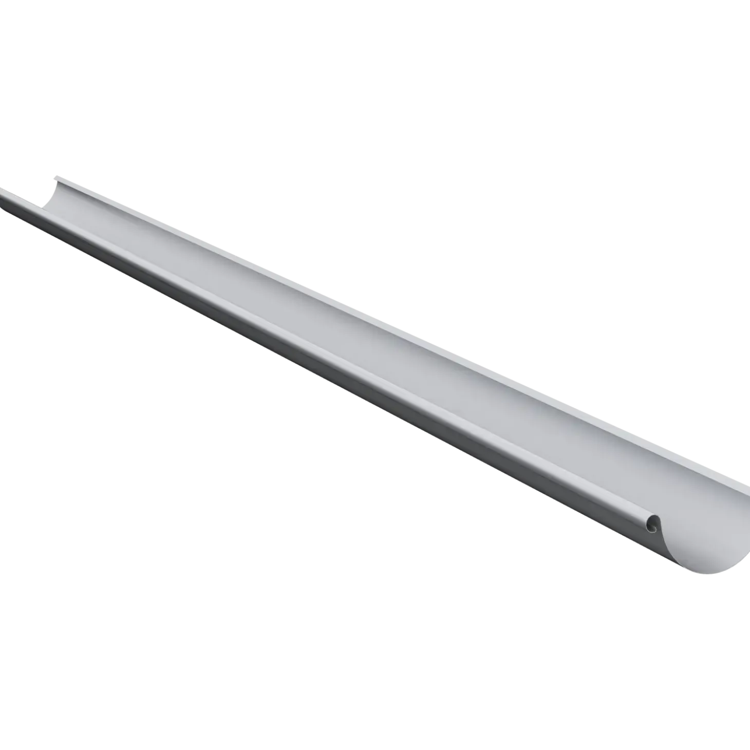Lindab Rainline halvrund tagrende 125x6000 mm