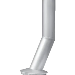 Lindab Rainline skydestykke skråt - Ø87 mm