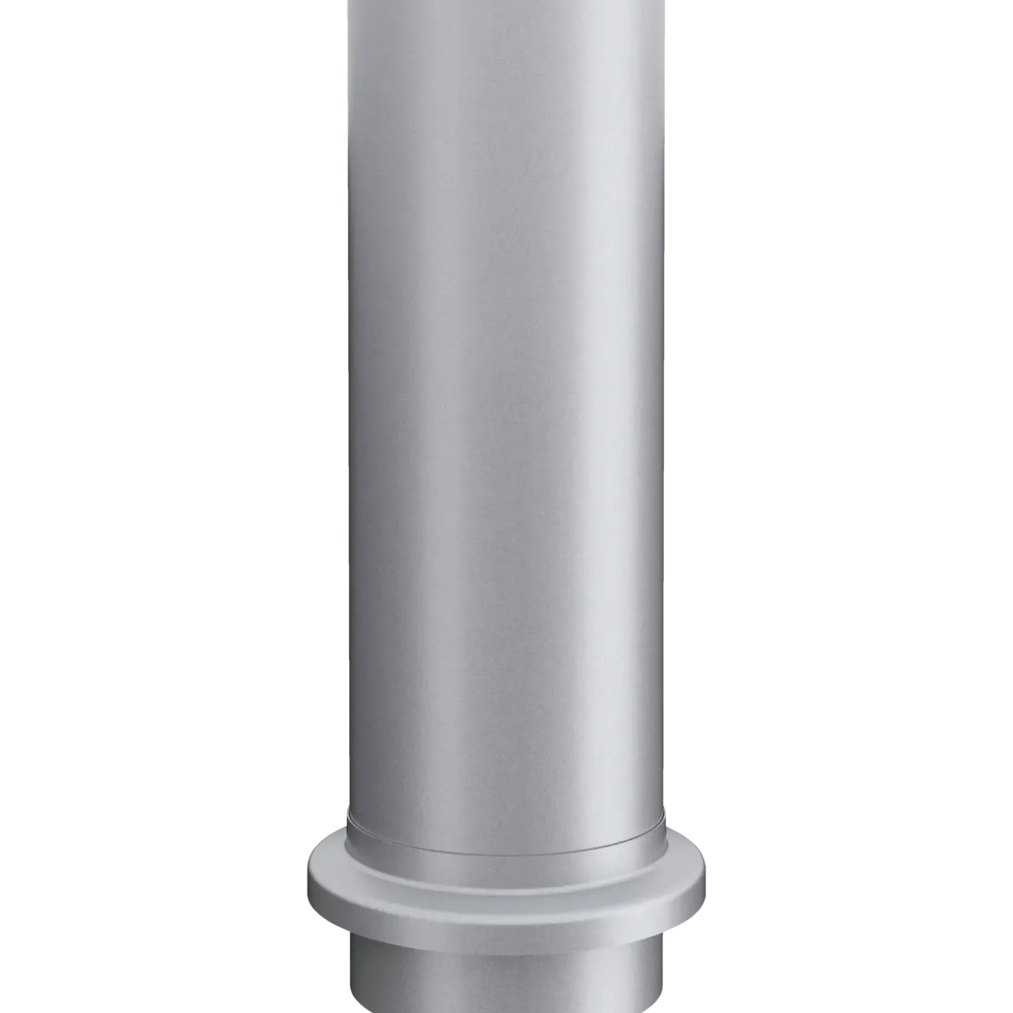 Lindab Rainline skydestykke lige - Ø87 mm