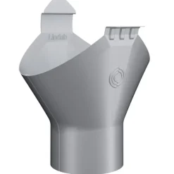Lindab Rainline tudstykke - Ø87/150 mm