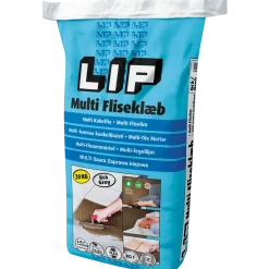 LIP multi fliseklæb 5 kg grå