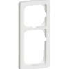 LK Fuga baseline 63 ramme 2 1/2 modul hvid