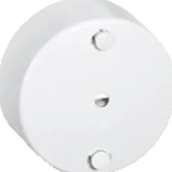 LK Fuga lampeudtag clipsroset m/jord Ø80 mm hvid
