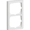 LK Fuga softline 63 ramme 2x1 modul lodret hvid