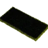 Løs skumsvamp middel t/padbræt 12x24 cm grøn