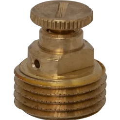 Luftskrue t/radiator 1/2" messing