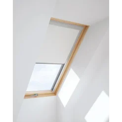 Lumica mørklægningsgardin i hvid, til 78x140 cm vindue