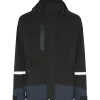 Lyngsøe rainwear skaljakke sort/navy str. L