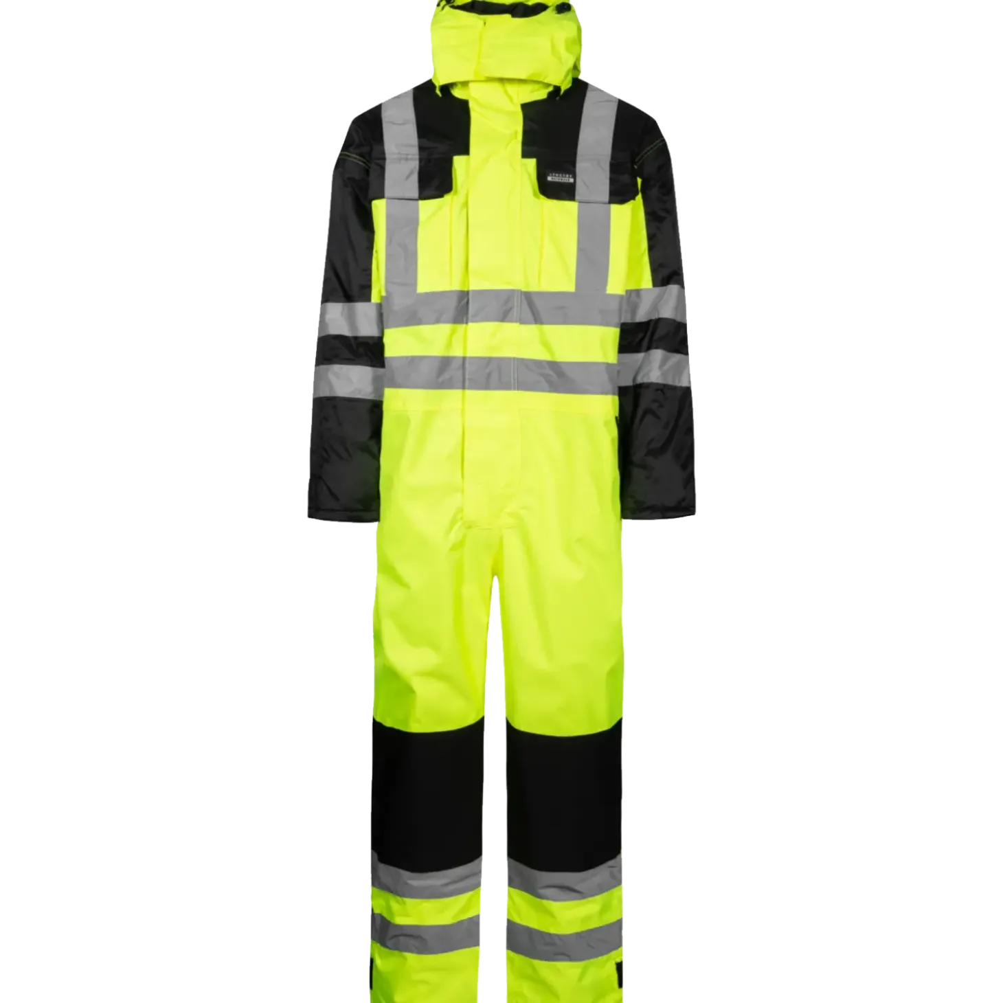 Lyngsøe Rainwear vinterkedeldragt hi-vis gul/sort str. XL