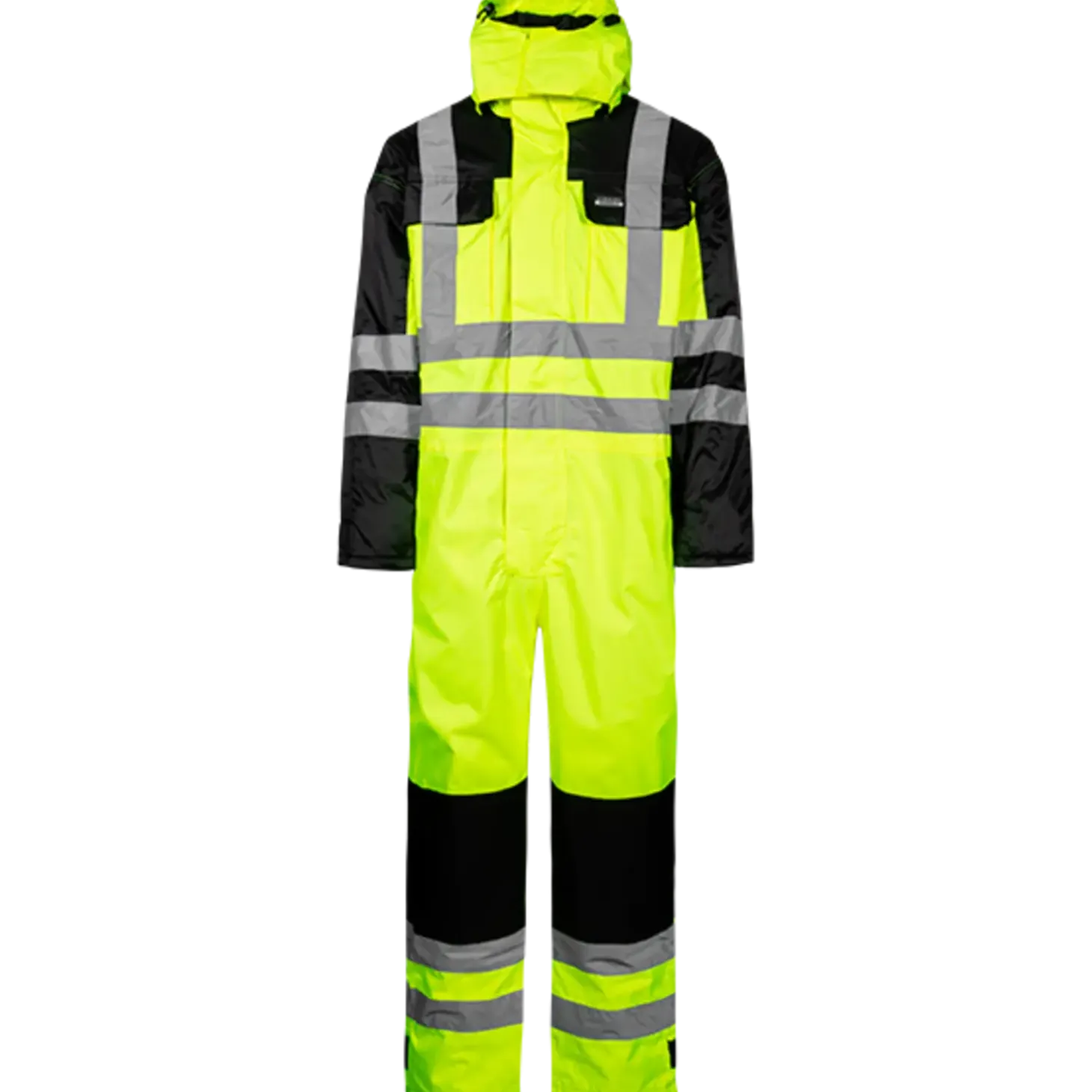 Lyngsøe Rainwear vinterkedeldragt hi-vis gul/sort str. XL
