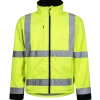 Lyngsøe softshelljakke hi-vis gul str. M