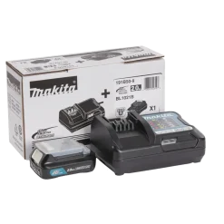 Makita batteripakke 12V Li-ion 1xBL1021B+1xDC10WD