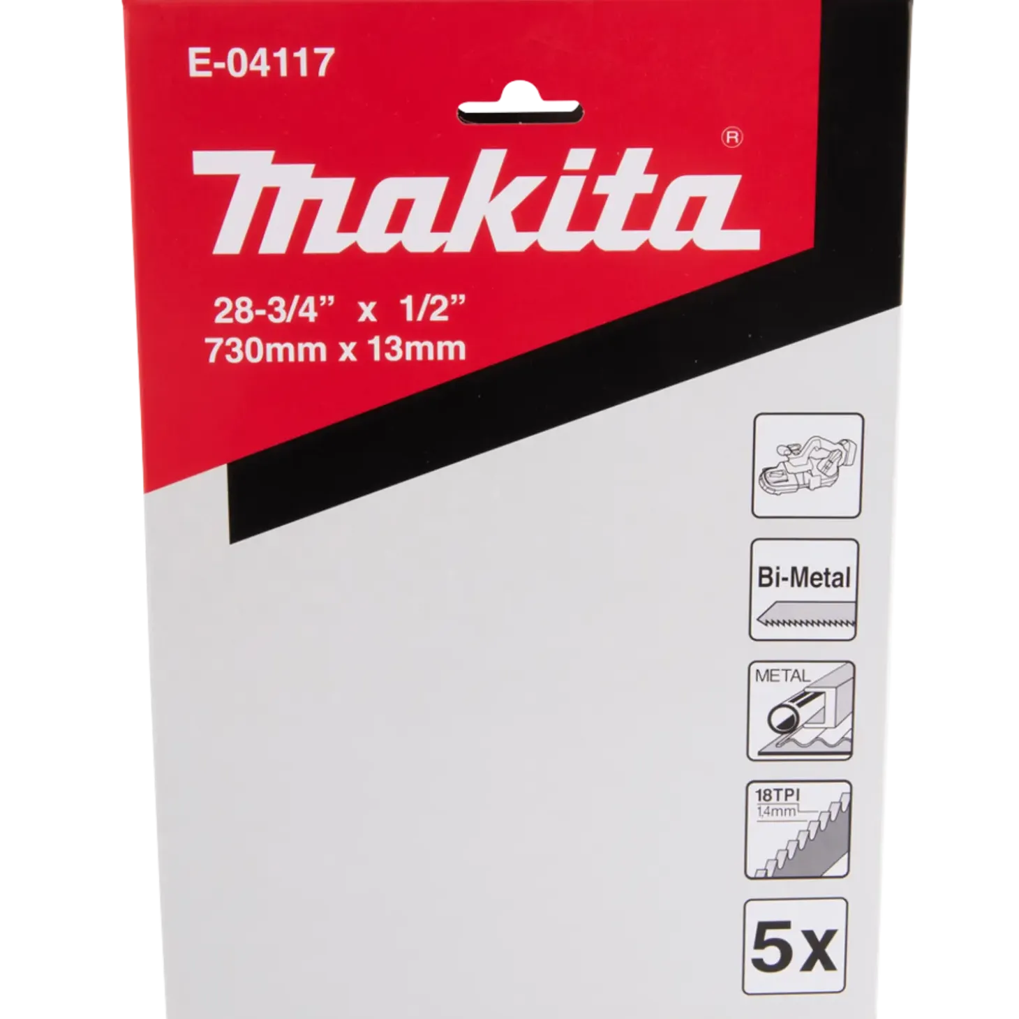Makita båndsavklinge 18z 730 mm 5 stk