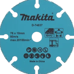 Makita D-74837 carbid multi skæreskive Ø76xØ10 mm
