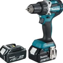 Makita DDF484RT2-DAV bore/skruemaskine 18V LXT 2x5,0 Ah batteri og lader