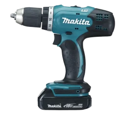Makita DDF453RYJ 18V LXT bore-/skruemaskine 2x1.5 Ah batteri og lader