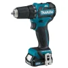 Makita DF332DSMJ bore-/skruemaskine 12V inkl. 2x 4,0Ah batterier og lader