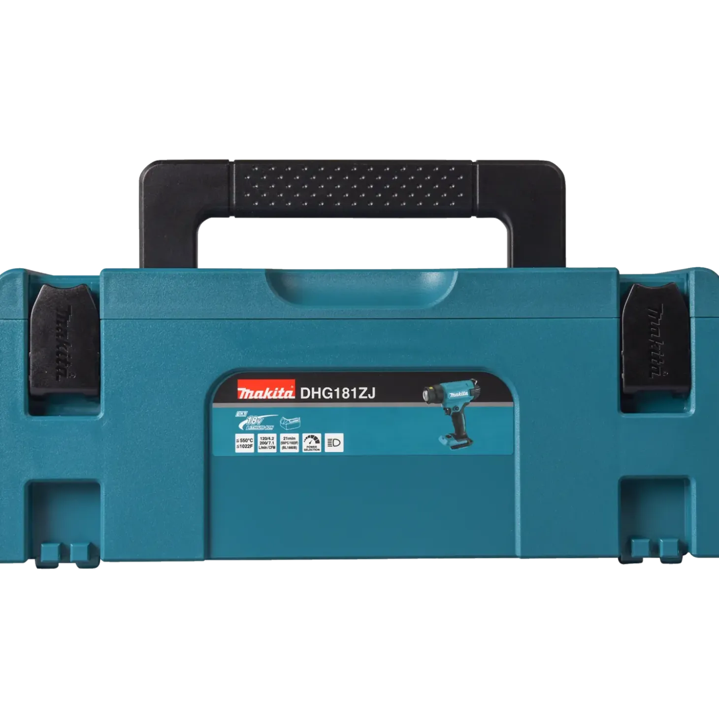 Makita DHG181ZJ varmepistol 18V LXT solo