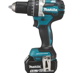 Makita DHP484RTJ 18 V LXT slagboremaskine 2x5.0 Ah batteri og lader