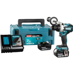 Makita DHP486RTR-DAV slagboremaskine 18V inkl. 2x5,0 Ah batteri og lader