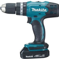 Makita DHP453RYJ 18V LXT® slagboremaskine 2x1,5 Ah batteri og lader