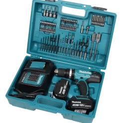 Makita DHP453SFX4 18V LXT slagboremaskine 2x3,0 Ah