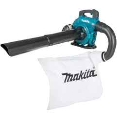 Makita DUB363PT2V 18V LXT løvsuger og blæser 2x5.0 Ah batterier og lader
